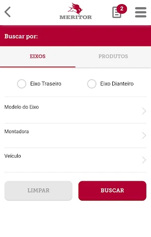 Meritor - Catálogo Screenshot 1