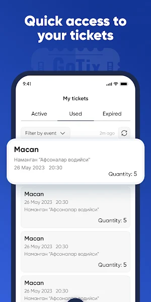 GoTix Screenshot 2