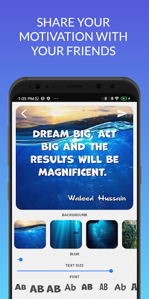 Daily motivation Screenshot 2
