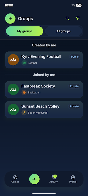 Sports Scout Screenshot 2