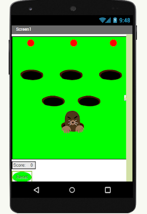 Mole game Screenshot 0