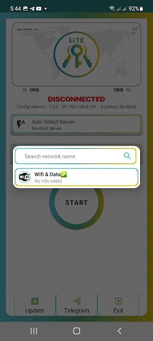 Key Tunnel Lite Screenshot 2