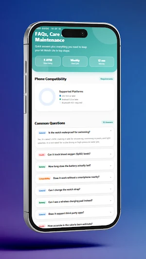 Mi Watch Lite App Guide Screenshot 2