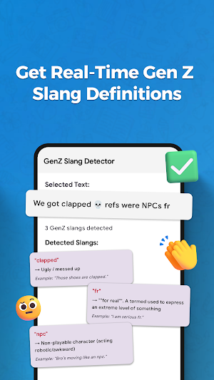 GenZ Slangs Dictionary No Cap Screenshot 1