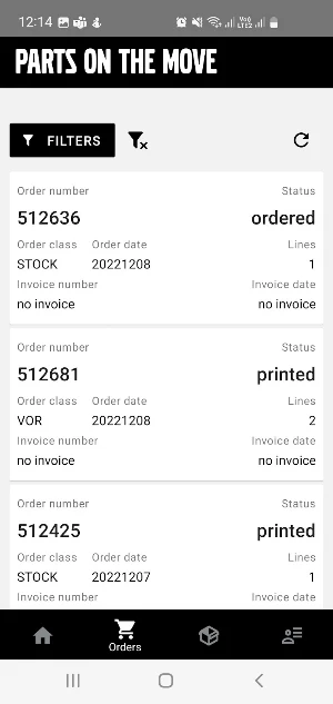 Parts On The Move Screenshot 2
