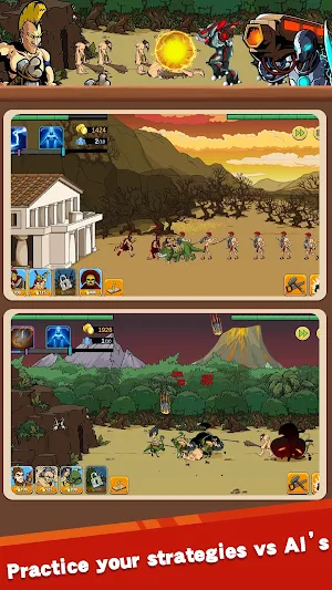 Caveman History Battle Screenshot 1