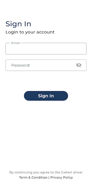 GxKart Delivery Partner Screenshot 3