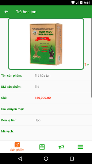 Nông sản an toàn Tây Ninh Screenshot 1