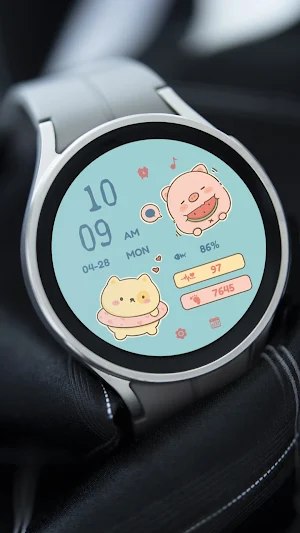 Born Cute For Wear OS Screenshot 1