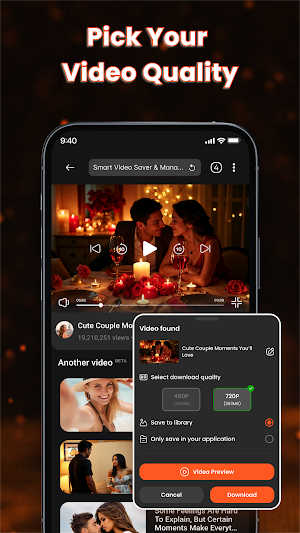 Smart Video Saver & Manager Screenshot 2