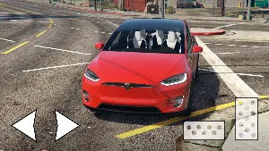 Electric Tesla X Speed Race Screenshot 3