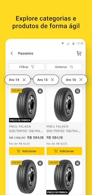 B2 Pneus Screenshot 2