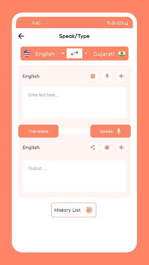 Speak and Translate Languages Screenshot 1