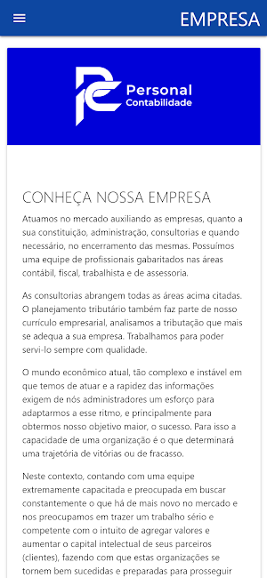 Personal Contabilidade Screenshot 2