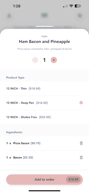 Proper Pizza Cafe & Bar Screenshot 1