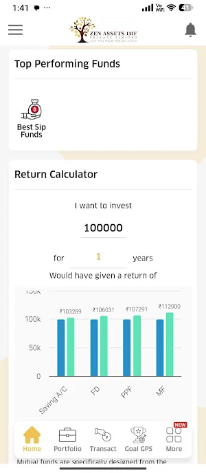 Zen Assets IMF Screenshot 1