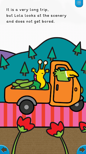 Kids Story Books Pre-school + Dyslexia: LOLA SLUG Screenshot 2
