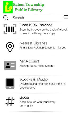 Salem Township Public Library Screenshot 0