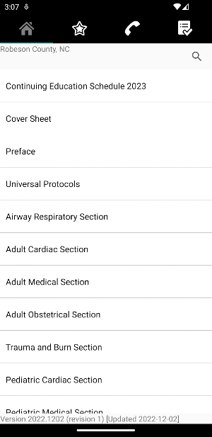 Robeson County Protocols Screenshot 0