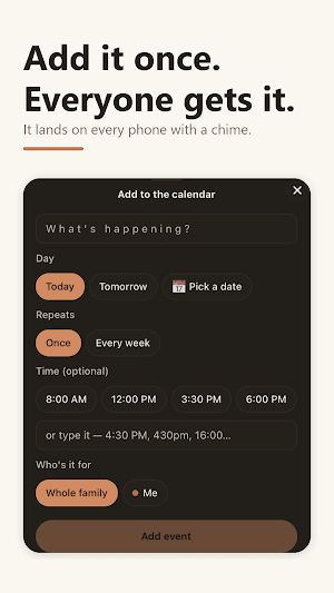 Unburden: Family Organizer Screenshot 0