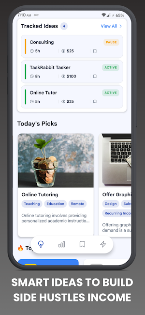 Side Hustle Online Money Ideas Screenshot 1