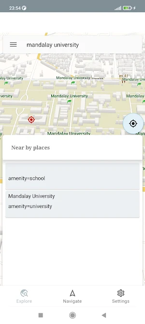 Mandalay Myanmar Offline Map Screenshot 1