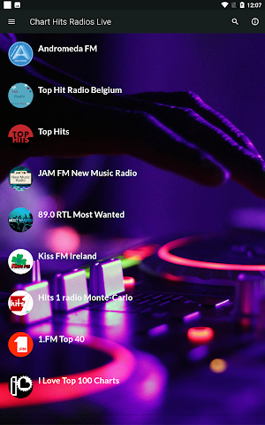 Chart Hits Radios Live Screenshot 0