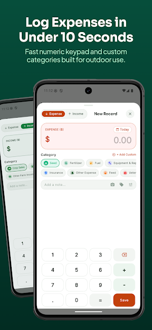 Farm Expense & Income Tracker Screenshot 1