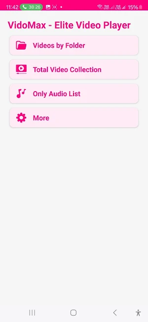 Video Player Mp4 HD - VidoMax Screenshot 3