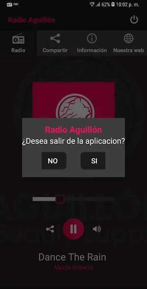 Radio Aguillón Screenshot 2