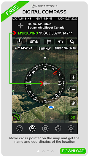 Digital Compass GPS Screenshot 1