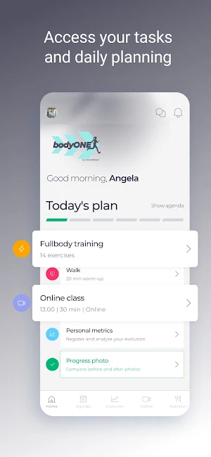 bodyONE Screenshot 0