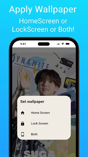 Kpop Wallpapers App Screenshot 3
