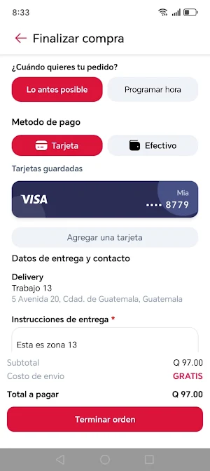 Wendy's Guatemala Screenshot 3