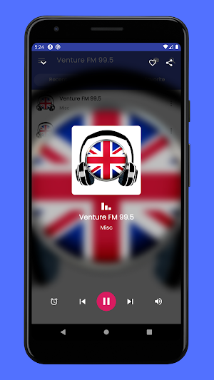 Venture FM 99.5 Radio App Screenshot 1