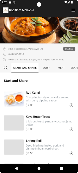 Kopitiam Malaysia Screenshot 1