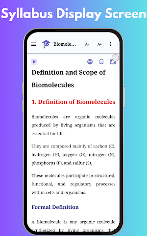Biomolecules Notes Screenshot 3