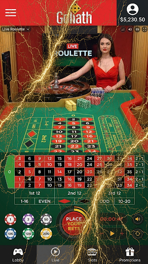 Goliath Casino Screenshot 3