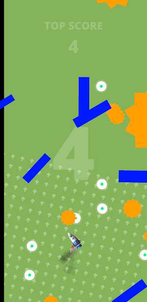Hero Rocket Ocean Escape Screenshot 1