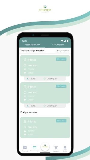 Fitsport Body & Mind Screenshot 2