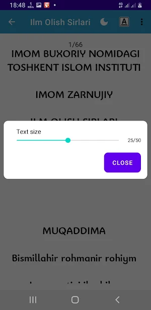 Ilm Olish Sirlari Screenshot 2