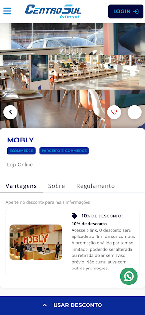 Clube Centro Sul Screenshot 2
