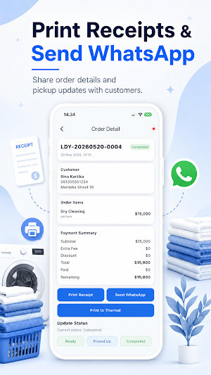 POS Laundry Cashier Offline Screenshot 3