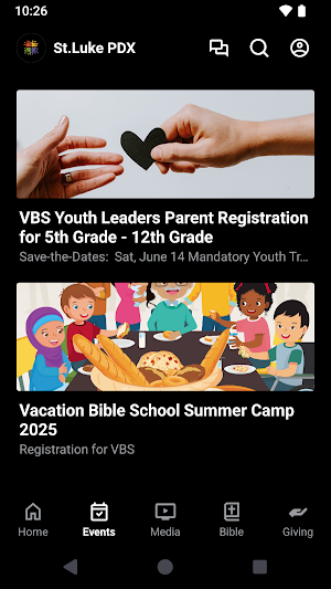 St. Luke Lutheran Church PDX Screenshot 1