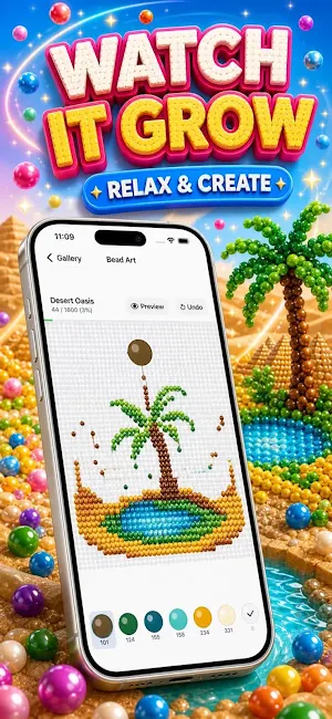 Bead Art: Mosaic Puzzles Screenshot 2