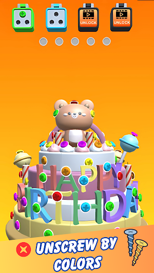 Screw Sort 3D: Relaxing Puzzle Screenshot 2