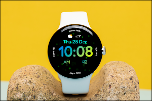 Rainbow Animated Watch face Screenshot 3