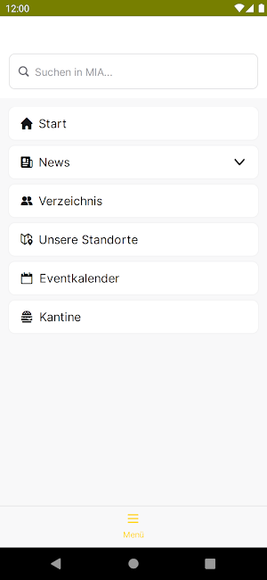 MIA Kliniken LK Diepholz Screenshot 1