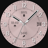 Rose Gold Serenity Watch Face