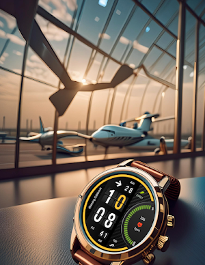 Airport 01 Watch Face Screenshot 1